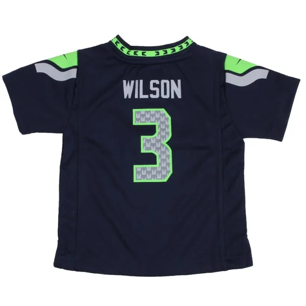 Russell wilson seattle seahawks nike infant team color game jersey College navy 24 MO