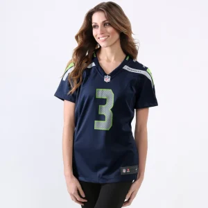 Russell wilson seattle seahawks nike womens game player jersey College navy S