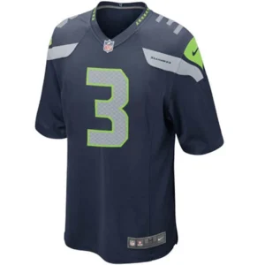 Russell wilson seattle seahawks nike youth team color game jersey College navy Yth M