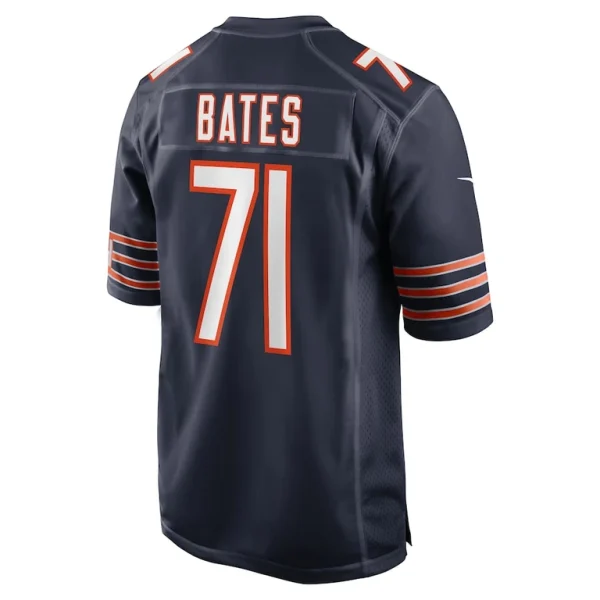 Ryan bates chicago bears nike game jersey Navy L