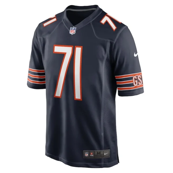Ryan bates chicago bears nike game jersey Navy M