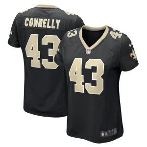Ryan connelly new orleans saints nike womens team game jersey Black