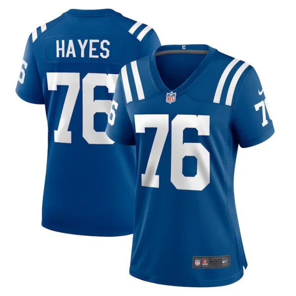 Ryan hayes indianapolis colts nike womens team game jersey Royal
