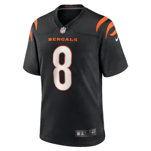 Ryan rehkow cincinnati bengals nike game jersey Black M