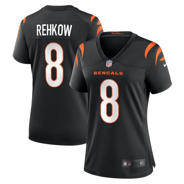Ryan rehkow cincinnati bengals nike womens game jersey Black