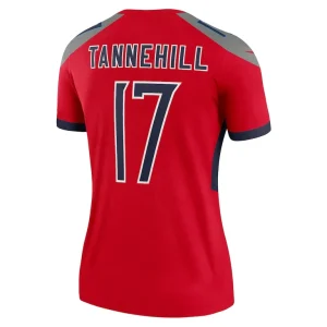 Ryan tannehill tennessee titans nike womens inverted legend player performance top Red L