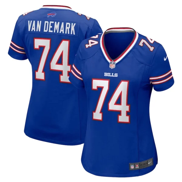 Ryan van demark buffalo bills nike womens game player jersey Royal