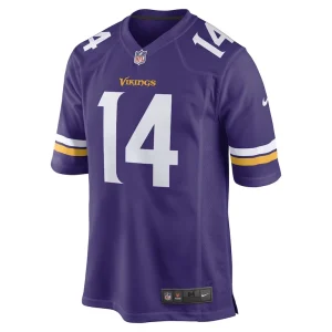 Ryan wright minnesota vikings nike game player jersey Purple M