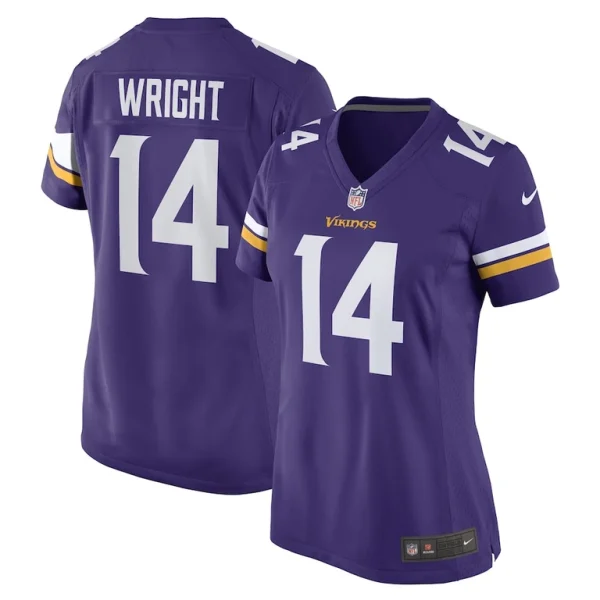 Ryan wright minnesota vikings nike womens game player jersey Purple