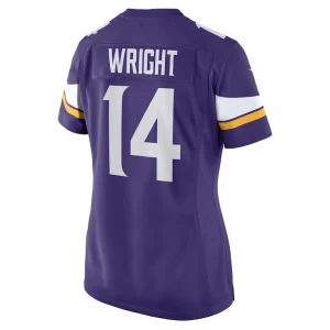 Ryan wright minnesota vikings nike womens game player jersey Purple L