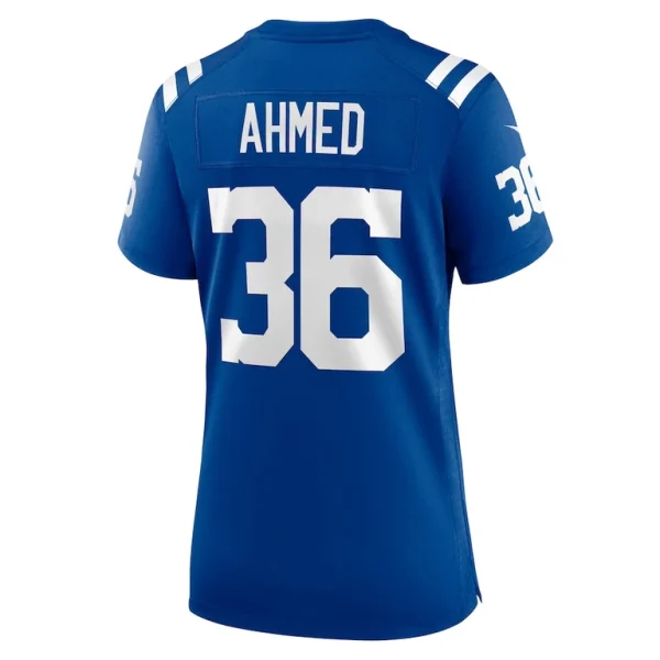 Salvon ahmed indianapolis colts nike womens team game jersey Royal L