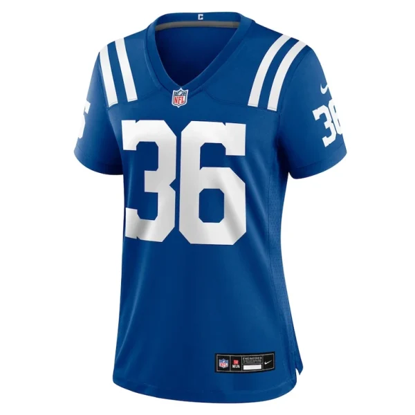 Salvon ahmed indianapolis colts nike womens team game jersey Royal M