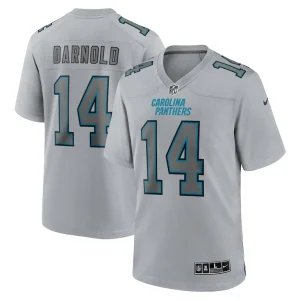 Sam darnold carolina panthers nike atmosphere fashion game jersey Gray
