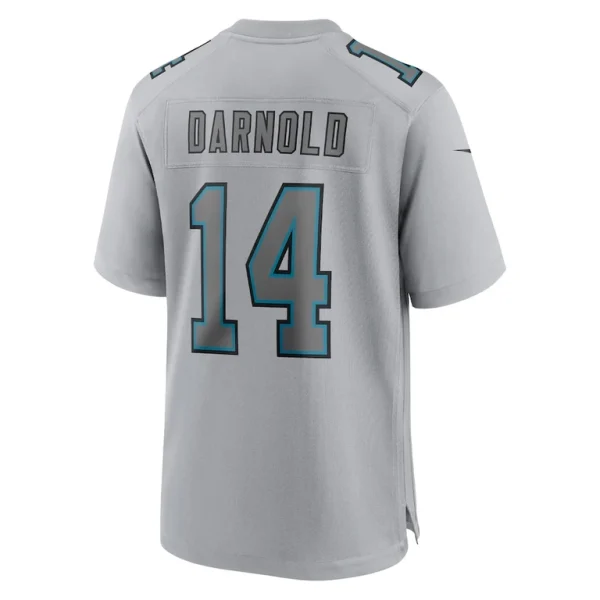 Sam darnold carolina panthers nike atmosphere fashion game jersey Gray L
