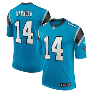 Sam darnold carolina panthers nike vapor limited jersey Blue