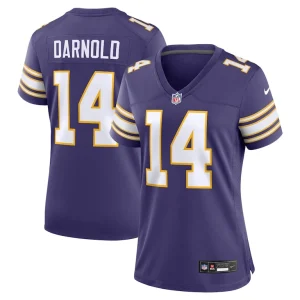 Sam darnold minnesota vikings nike womens alternate game jersey Purple