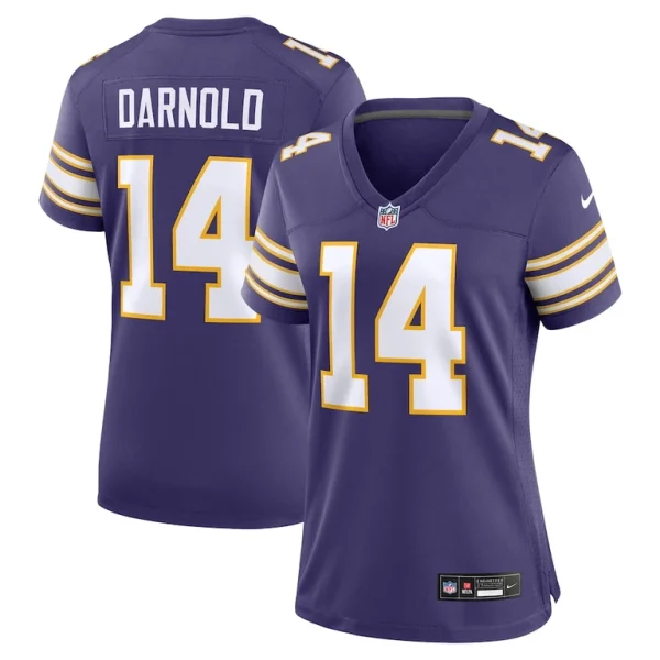 Sam darnold minnesota vikings nike womens alternate game jersey Purple
