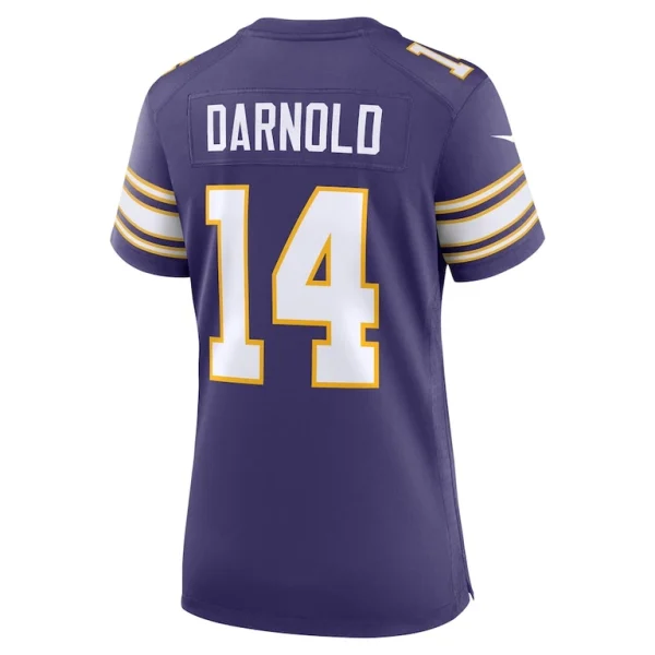 Sam darnold minnesota vikings nike womens alternate game jersey Purple L