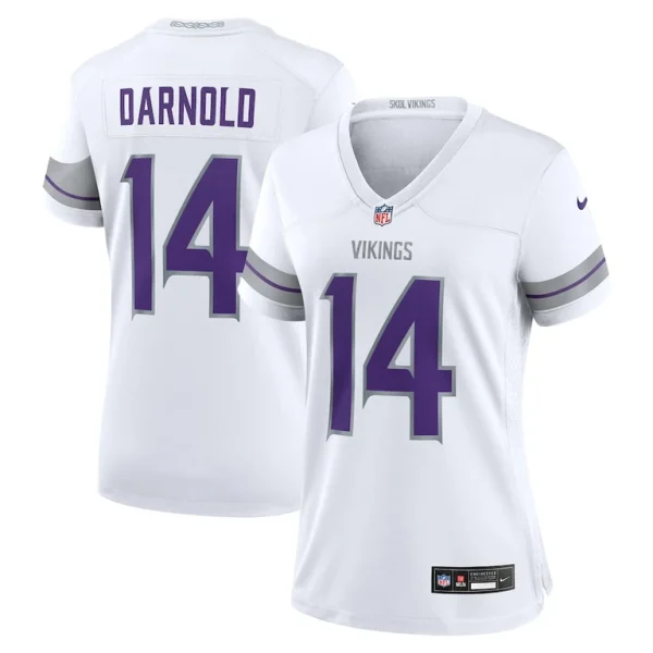 Sam darnold minnesota vikings nike womens alternate game player jersey White