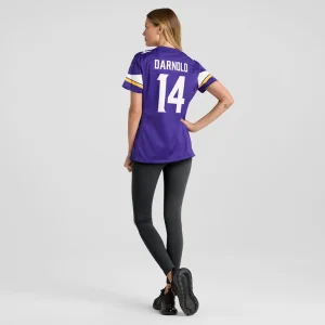 Sam darnold minnesota vikings nike womens team game jersey Purple 2XL