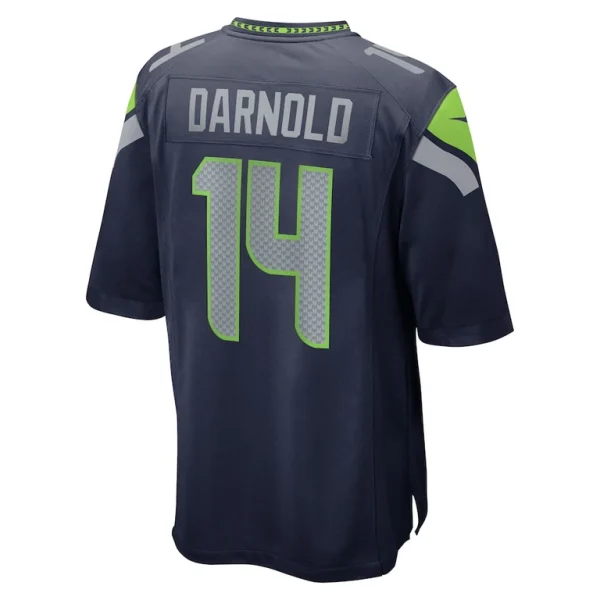 Sam darnold seattle seahawks nike youth game player jersey College navy Yth L
