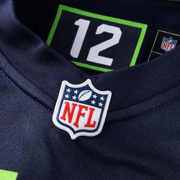 Sam darnold seattle seahawks nike youth game player jersey College navy Yth XL