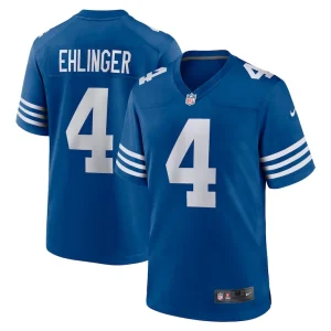 Sam ehlinger indianapolis colts nike game player jersey Blue