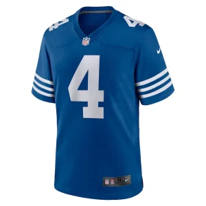 Sam ehlinger indianapolis colts nike game player jersey Blue M