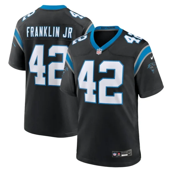 Sam franklin jr. carolina panthers nike team game jersey Black