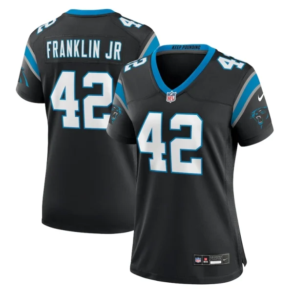 Sam franklin jr. carolina panthers nike womens team game jersey Black