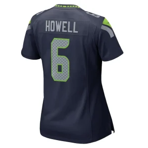 Sam howell seattle seahawks nike womens game jersey College navy L