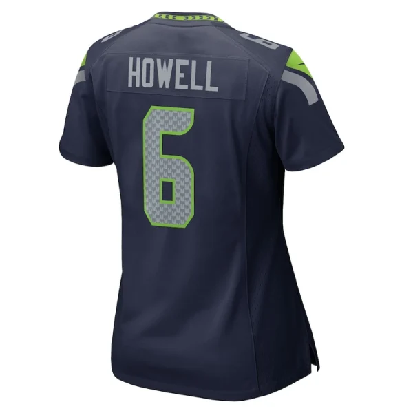 Sam howell seattle seahawks nike womens team game jersey College navy L