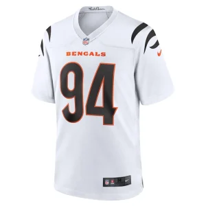 Sam hubbard cincinnati bengals nike game jersey White M