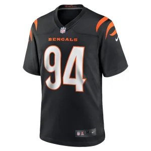 Sam hubbard cincinnati bengals nike player game jersey Black M