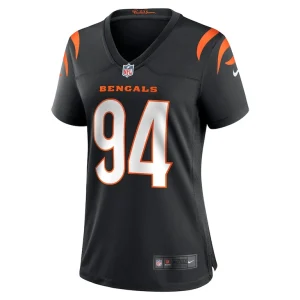 Sam hubbard cincinnati bengals womens nike player game jersey Black M