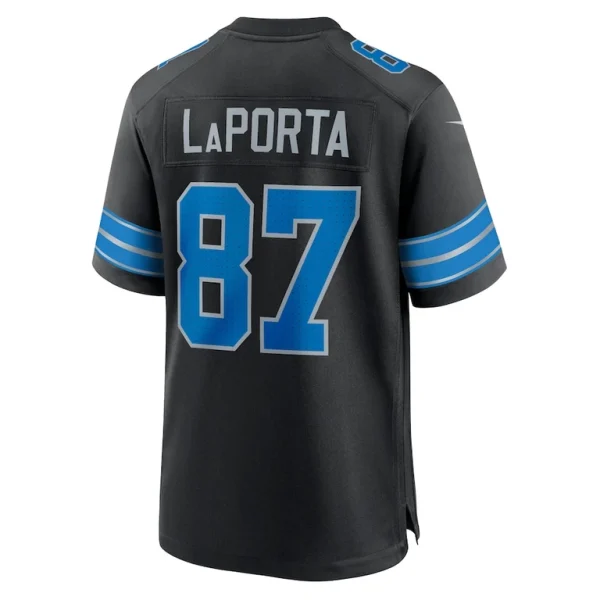 Sam laporta detroit lions nike 2nd alternate game jersey Black L
