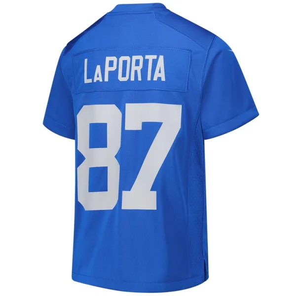 Sam laporta detroit lions nike youth alternate game jersey Blue Yth L