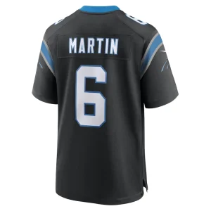 Sam martin carolina panthers nike team game jersey Black L