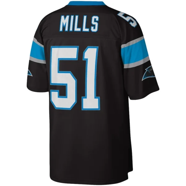 Sam mills carolina panthers mitchell ness legacy replica jersey Black L