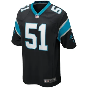 Sam mills carolina panthers nike game retired player jersey Black M