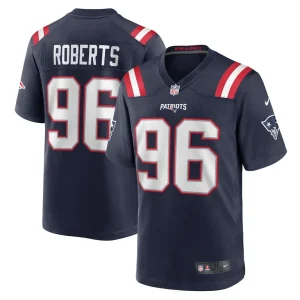 Sam roberts new england patriots nike game player jersey Navy