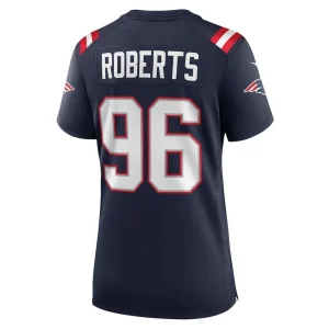 Sam roberts new england patriots nike womens game player jersey Navy L