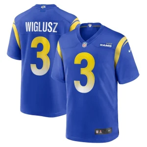 Sam wiglusz los angeles rams nike game jersey Royal