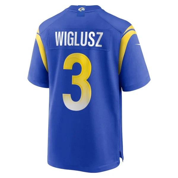 Sam wiglusz los angeles rams nike game jersey Royal L