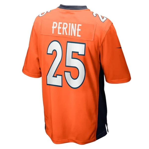 Samaje perine denver broncos nike game player jersey Orange L