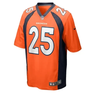 Samaje perine denver broncos nike game player jersey Orange M