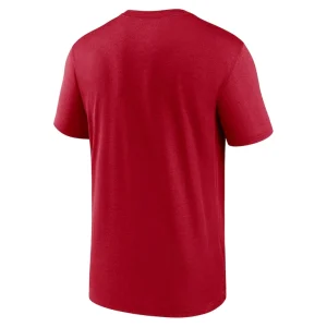 San francisco 49ers nike 2023 nfc champions iconic t shirt Scarlet L