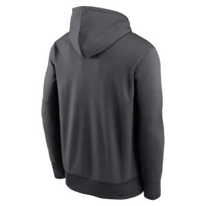 San francisco 49ers nike 2023 nfc champions locker room trophy collection pullover hoodie – anthracite Multi L