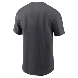 San francisco 49ers nike 2023 nfc champions locker room trophy collection tall t shirt anthracite Multi 3XT