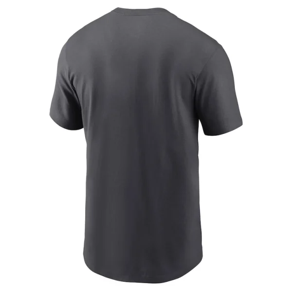 San francisco 49ers nike 2023 nfc champions locker room trophy collection tall t shirt anthracite Multi 3XT